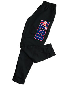 USTA National Gymnastics Jogger Sweatpants - Black