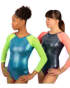 Juniper Competition Leotard - Two ColorWays - Front