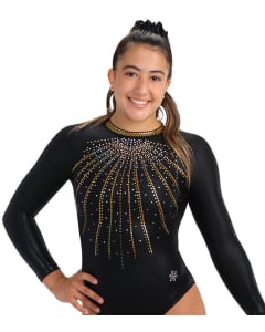 Legendary Value Competition Leotard | Black | Front