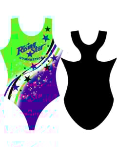 Rising Star IN Stars Sublimated Gymnastics Leotard