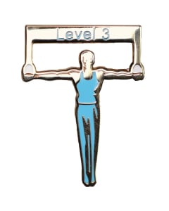 Men's Level 3 Gymnastics Pin - 1113