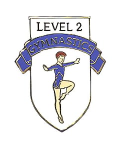 Level 2 Gymnastics Pin