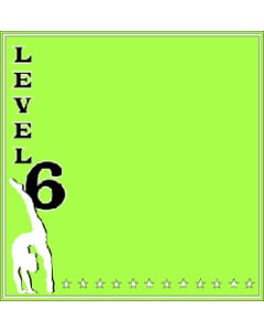 Scrapbook Gymnastics Paper Level 6