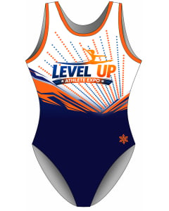 Level Up Athlete Expo Gymnastics Training Leotard - Front