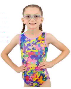In living color gymnastics leotard front
