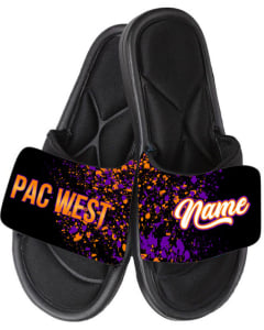 Pacific West Gymnastics Personalized Gymnastics Sandals