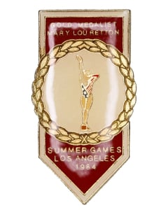 Mary Lou Retton Gymnastics Pin - 1184