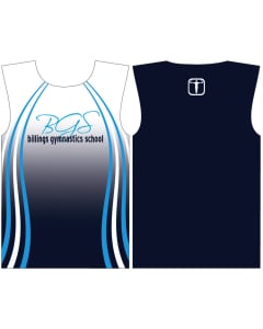 Billings Gymnastics Men & Boys Sublimated Compression Shirt