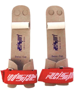 Mens Reisport Rings Gymnastic Grips - Shown with Velcro