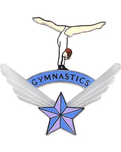 Nautical Star Gymnastics Pin