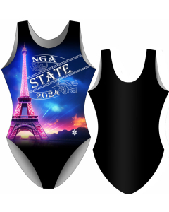 NGA CA State Championships Leotard 2024 - Black