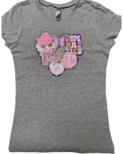 Peace. Love, Gymnastics t-shirt for girls