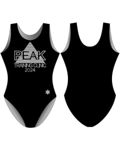Peak Training Clinic Gymnastic Leotard - Black