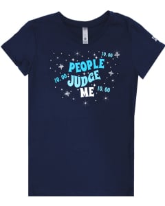 People Judge Me Gymnastics T-shirt