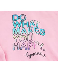 Do What Makes You Happy | Gymnastics Sweatshirt | Pink