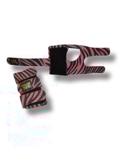 Pink Zebra Tiger Paws for Gymnastics
