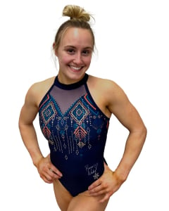 Raena Worley Signature Gymnastics Leotard - front