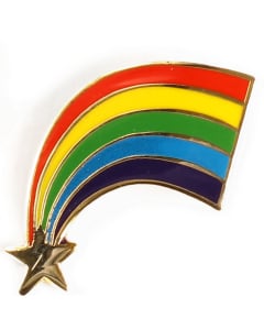 Rainbow Star PIn - 38