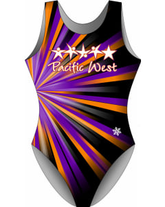 Pacific West Gymnastics | Rays Gymnastics Leotard - Front