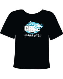 Santa Cruz Gymnastics Logo Round Neck Unisex T-Shirt 