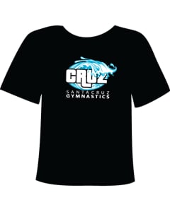 Santa Cruz Gymnastics Logo Round Neck Unisex T-Shirt