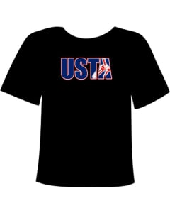 USTA T&T Custom Gymnastics Shirt - Black