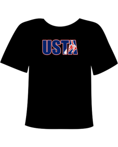 USTA T&T Custom Gymnastics Shirt - Black