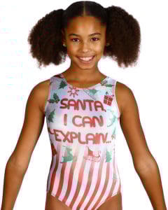 Santa I Can Explain Christmas Leotard