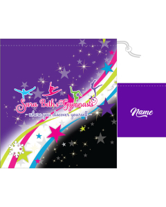 Sara Beth's Gymnastics - Stars Grip Bag