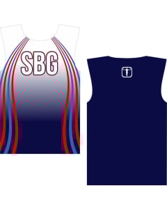 Sara Beth's Boys Gymnastics Compression Shirt - Red/White/Blue