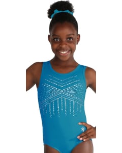 Serenity Gymnastics Leotard - Jade - thumb