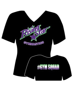 Rising Star IN Gym Squad Shirt