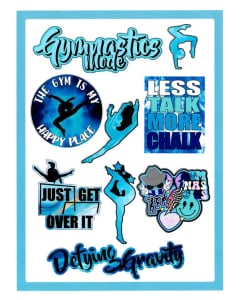 Gymnastics Stickers #7