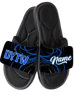 Dynamite Twisters Personalized Gymnastics Sandals - Black