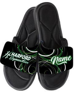 CCA Athletics Custom Sandals - Slides - Black