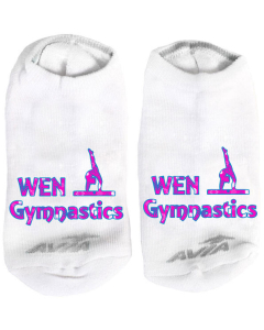 WEN Sublimated Gymnastics Socks - Pink
