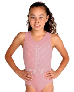 Spa Day Gymnastics Leotard-Orchid Smoke