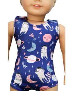 Space Kitties Doll Leotard