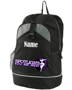 Spotlight Acro Backpack with Gymnast's Name