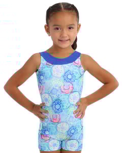 Sprinkles Gymnastics Biketard for Girls