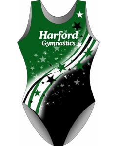 Harford Stars Gymnastics Leotard - Black - Tank Style