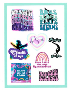 Gymnastics Stickers #8