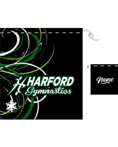 Shooting Starz Personalized Gymnastics Grip Bag | Stars - Black