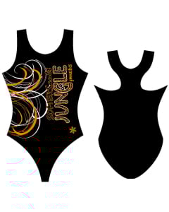 SOMERSault Jungle Gymnastics Swirls Sublimated Leotard
