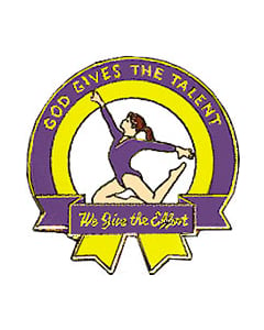 God Gives the Talent Pin