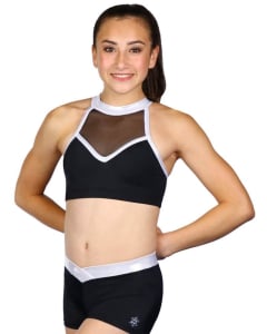 Tapping Toes Gymnastics Crop Top