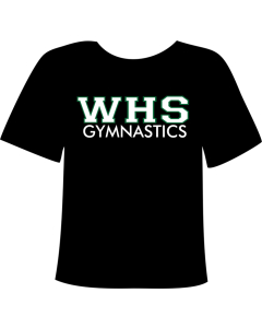 Westland High School Gymnastics T-shirt | Gymnastics Shirt - Black