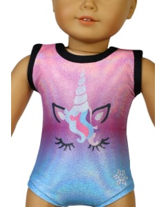 Unicorn Matching Doll Leotard