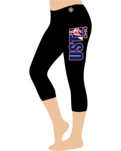 USTA Ohio Gymnastics Capri Leggings
