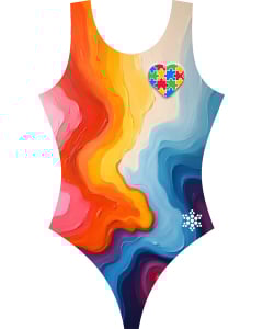 USTA Autism Leotard - Front
